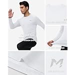 Mens Compression Shirt Long Sleeve Quick Dry Athletic Workout Gym T-Shirt SPF Running Top Sport Undershirt Base Layer - Image 4