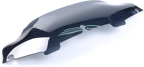 Miniatura 8 de WYNMOTO Smoke 6" Wave Windshield Windscreen Fit For 1996-2013 Harley Davidson Touring Street Glide/Electra Glide/Ultra Limited/Tri Glide FLHT FLHX