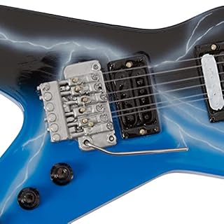 Dimebag Darrell (Pantera) Lightning – Réplique de guitare miniature - Les Beatles, Paul McCartney, John Lennon, RIngo Starr, George Harrison Dimebag Darrell (Pantera) Lightning - Réplique de guitare miniature – Image 4