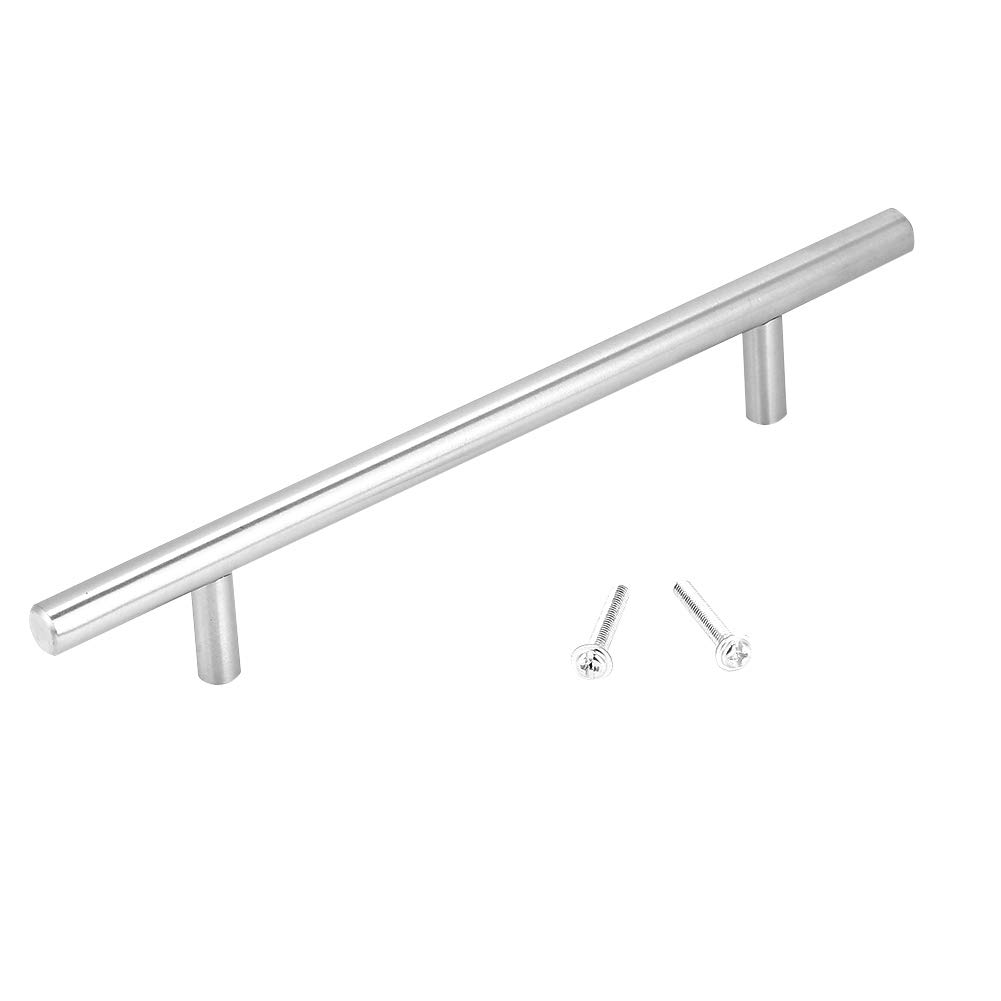 Handles Stainless Steel 201 Hollow Material Kitchen Cabinet T Bar Handle Furniture Drawer Pulls Cupboard Knobs,for Kitchen Bathroom Drawer Furniture Pulls(350mm)