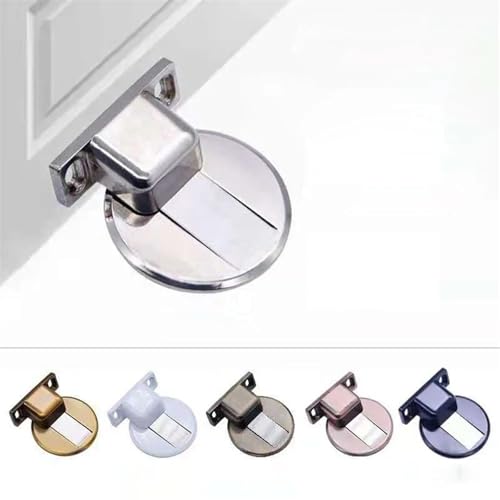 Butée de porte magnétique acier inoxydable pour maison sereine - 2