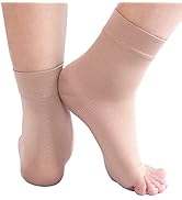 SEXYEYE Plantar Fasciitis Compression Socks for Women & Men - 20-30mmhg Open Toe Ankle Compressio...