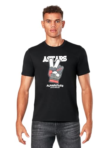 Alpinestars Peaceout Csf Tee t-shirt homme en coton décontracté noir size m