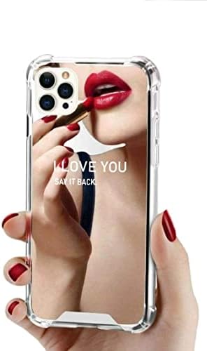 I Love You Say It Back - iPhone Slim Plastic Mirror Case with Reinforced Soft Corners, Pocket Mirror, Luxury Stylish Reflective Case - iPhone 11 Pro