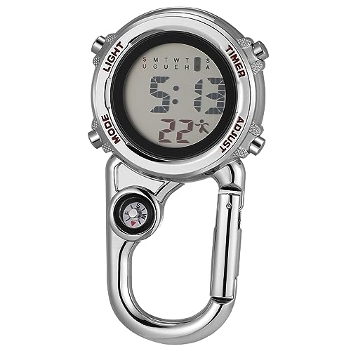 Reloj de bolsillo digital Hemobllo ideal para escalada y senderismo
