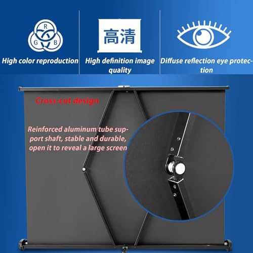 Pantalla de proyeccion de suelo con diseño plegable para videoconsolas 5