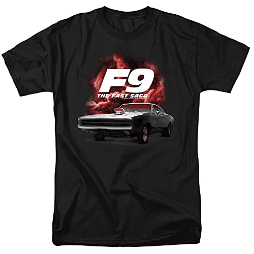Logovision F9: The Fast Saga The Fast and The Furious 9 Camaro Unisex Adult T-Shirt, Black, Medium