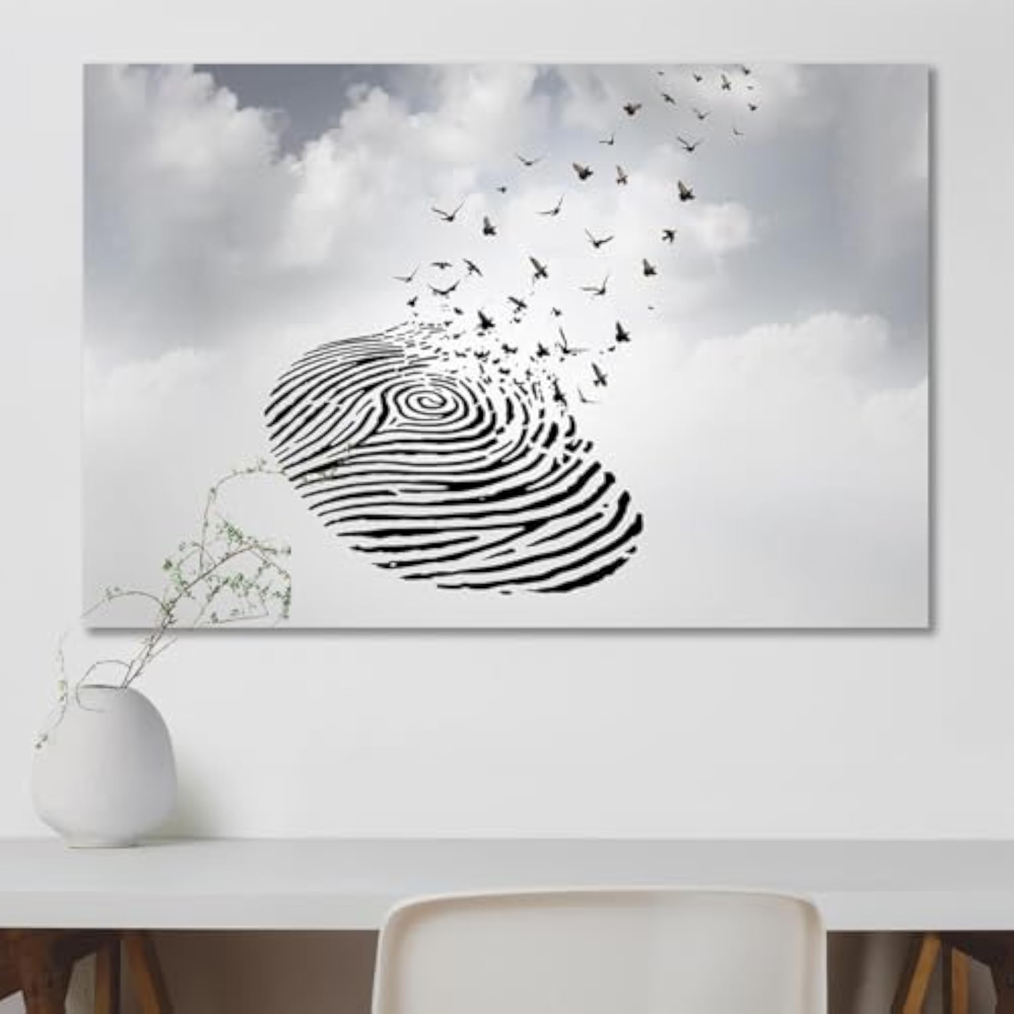 Identity Freedom Concept Peel & Stick Vinyl Wall Sticker