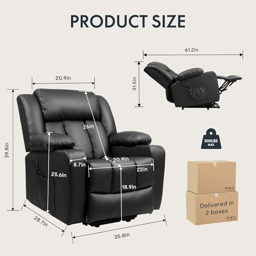 Sillón Plegable PU cuero Modelo LSIGHTUS miniatura 2