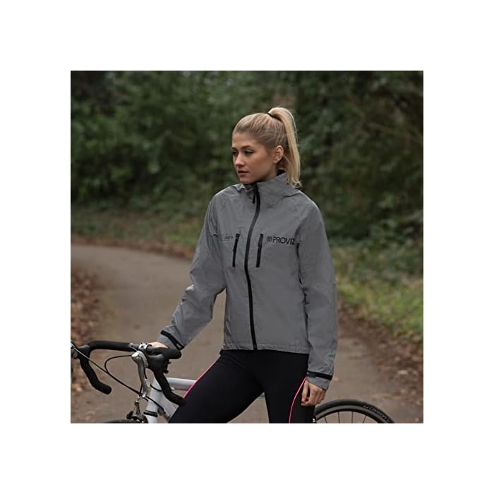 Proviz Women's REFLECT360 Plus Waterproof Cycling Jacket - Image 5