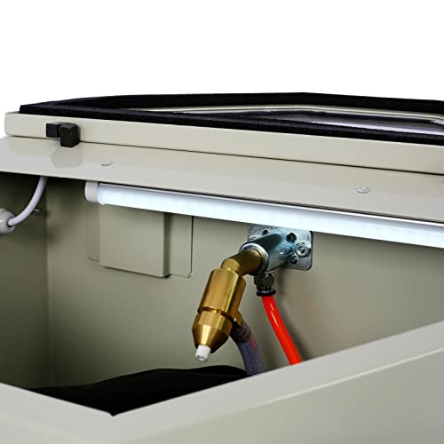 Double-Pen Sandblaster Mini Small Sandblasting Machine With Led&Built-In Blast Gloves, Dental Sandblasting Equipment #TOP4