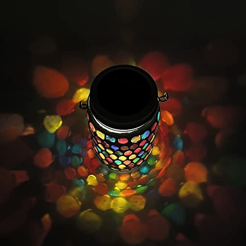 TOTHDATE 1PCS Mosaic Solar Lights Outdoor Garden - Image 4