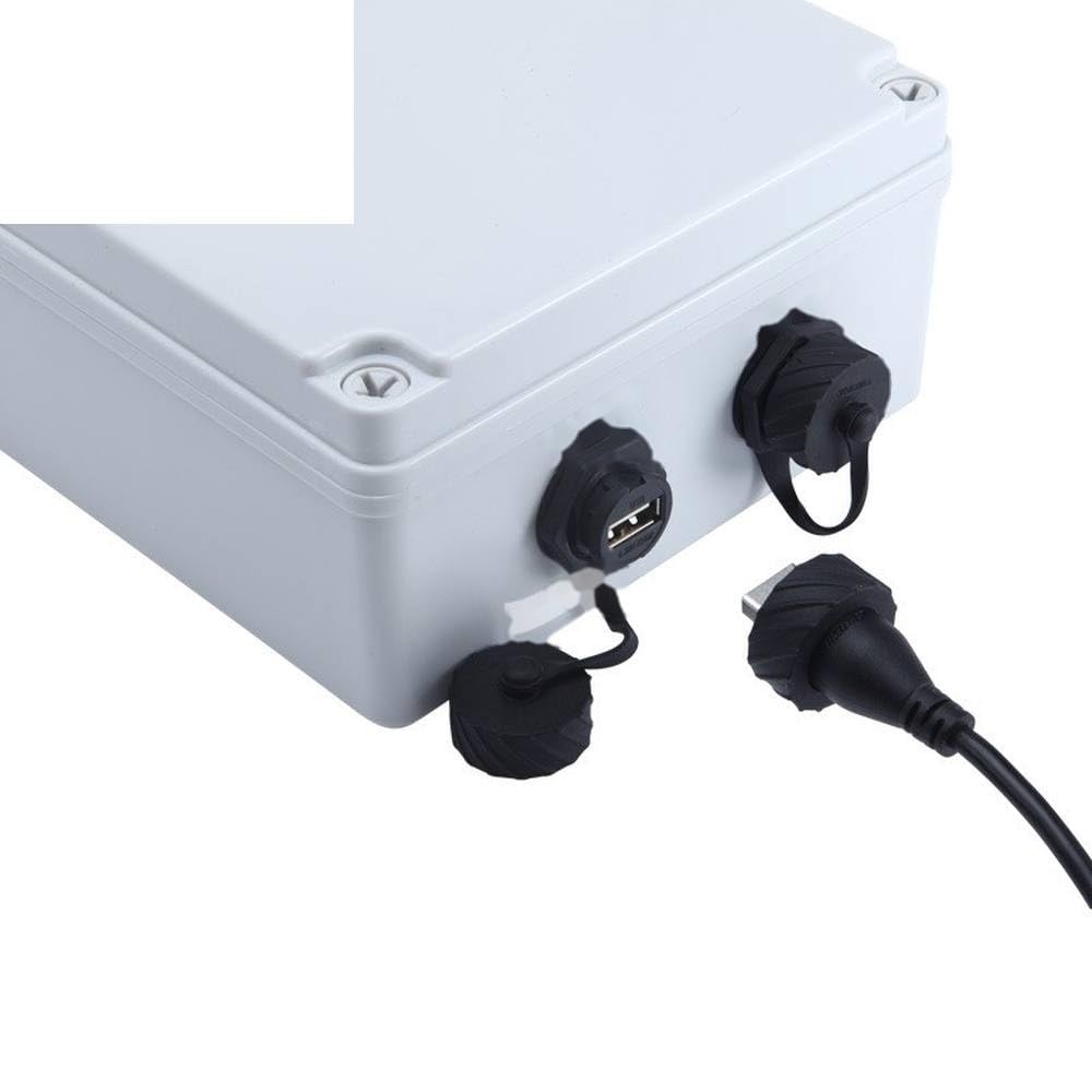 Cable USB 3.0 a prueba de agua enchufe de aviación conector de datos industriales hembra cable de extensión de asiento