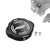 GFARDMOTO Motorcycle Radiator Cap Cover Aluminum Water Tank Decorative Cover Compatible with Ka&wa&sa&ki Z900RS Z 900 RS Z-900-RS CAFE 2021-2024 (Black)