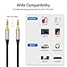 XANHAM 3.5mm TRS Stereo Aux Cable 6.6 Feet /2M Auxiliary Audio Hi-Fi 1/8 Inch Mini Jack Cable Cord Compatible for Smartphone, Headphones, Car, Tablet, Home Theater, Speaker, iPhone, iPad, iPod, etc