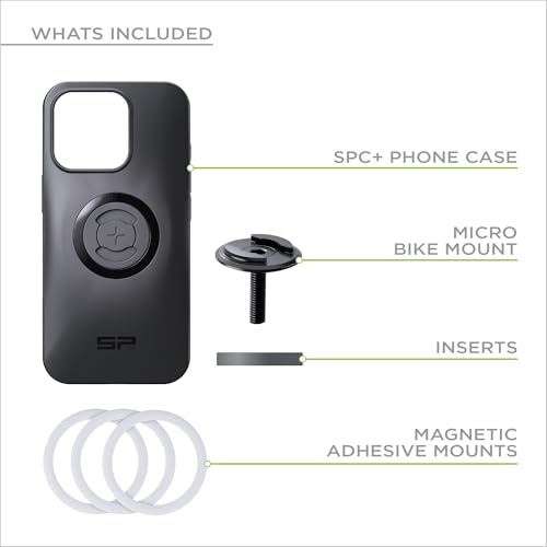 Support vélo Micro Stem Bundle SP CONNECT pour sécuriser votre iPhone 17 Pro sur la potence