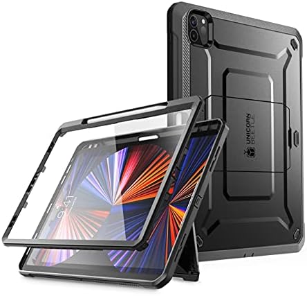 SUPCASE for iPad Pro 11 inch Case 2022/2021/2020 with Pencil Holder, Black