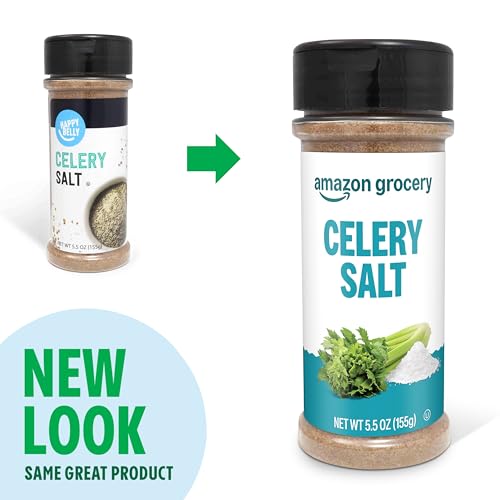 Image of Amazon Grocery, Celery Salt, 5.5 Ounce (Pack of 2)