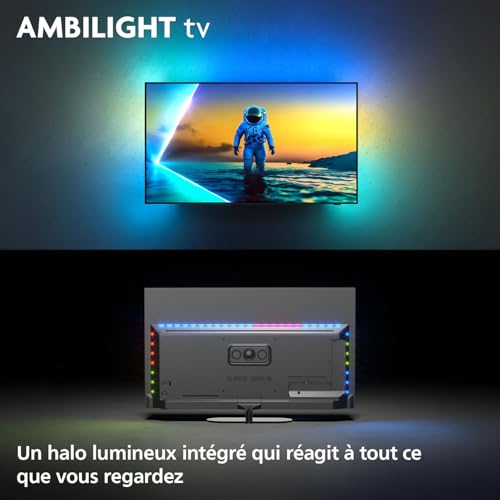 Philips 42OLED81012 42" 106 cm 4K OLED Ambilight Google TV 2025 - vue 5