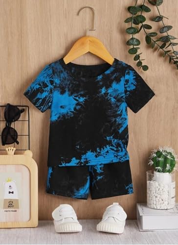 Image of THIIYA KIDS Boys Cotton Co-Ord Set | Printed T-Shirt & Shorts | Soft Comfortable Summer Wear for Kids