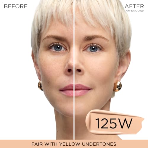 Image of Lancome Teint Idole Ultra Wear Natural Matte Foundation- Longwear, Medium-Full Coverage, Natural Finish, Waterproof & Hydrating - 125W (Fair to Light Skin with Warm /Yellow Undertones), 1 Fl Oz