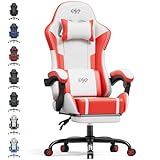 chaise bureau blanc rouge 【Confort exceptionnel】 Cette chaise gaming est équipée d'un coussin lombaire innovant et d'un appui-tête en latex intégré, s'adaptant parfaitement aux courbes naturelles du corps. Son design de massage détend efficacement les muscles, soulage la fatigue et prévient les sensations de paralysie. Les accoudoirs synchronisés et le repose-pieds réglable se complètent parfaitement, offrant un soutien simultané des coudes et des jambes lorsque vous vous allongez. Cela favorise la circulation sanguine et réduit les inconforts liés à une position assise prolongée, prenant soin de chaque partie de votre corps pour une expérience de détente ultime