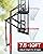 GX9 In-Ground Basketball Hoops 7-10ft Adjustable with Crank, Outdoor Inground Basketball Goal System with 48 Inch Shatterproof Backboard