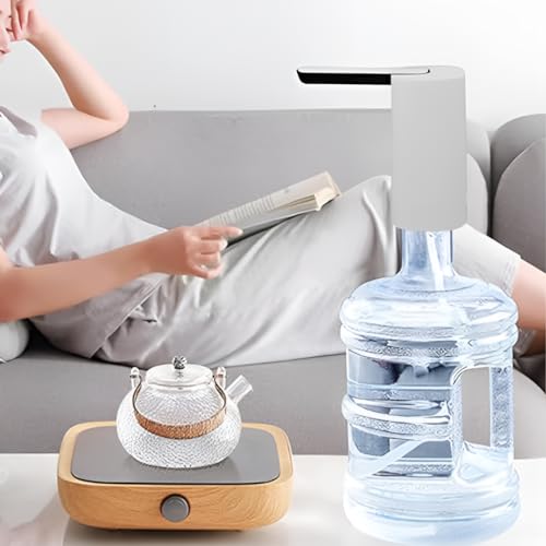 Image of Oblivion Automatic Water Dispenser Pump | Portable Wireless Water Pump with Rechargeable Battery | Mini Drinking Water Pump for Bottles | Low Noise, Easy to Use, USB Charging (Pack of 1)