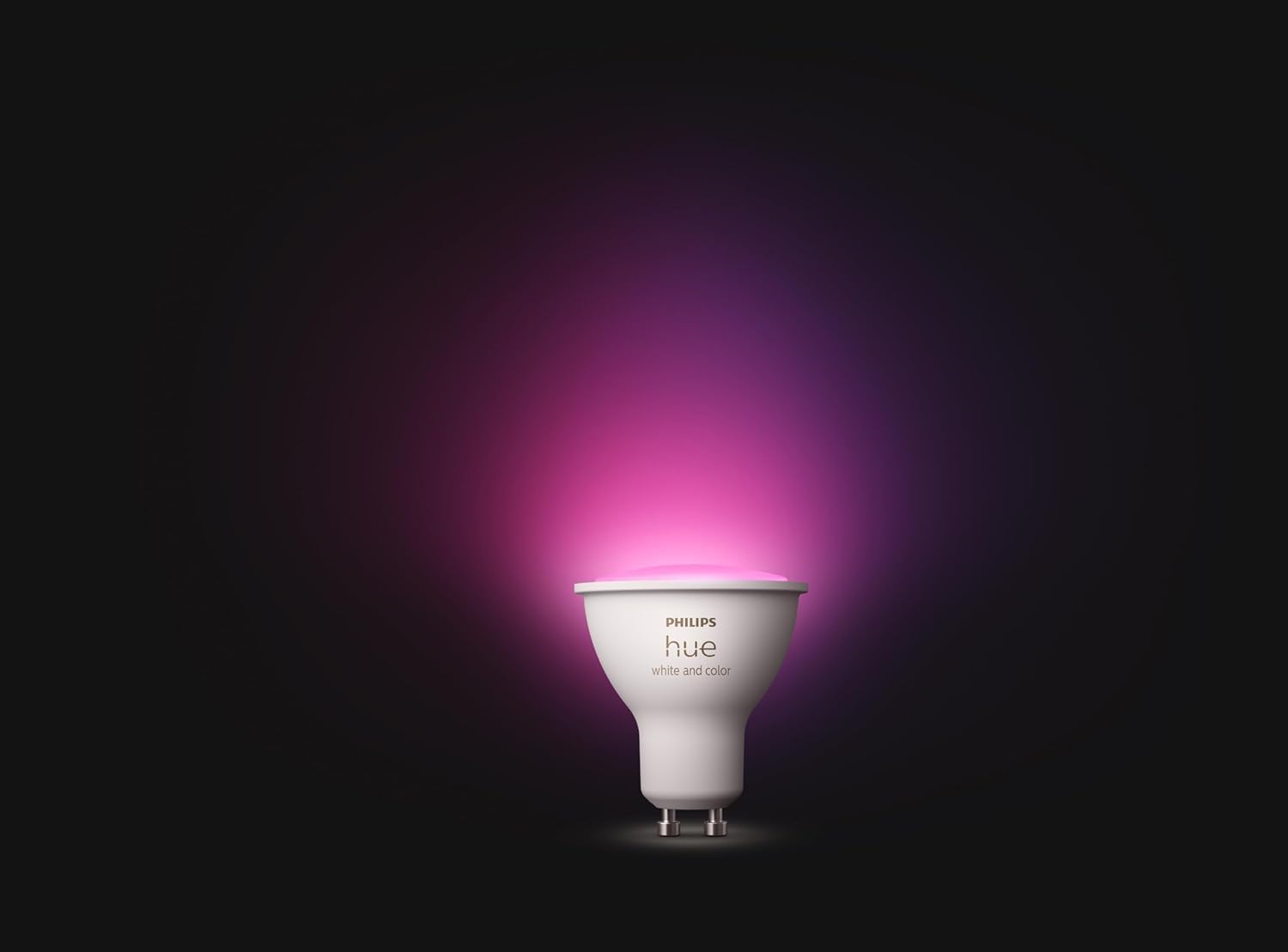 Philips Hue White & Color Ambiance, Ampoule LED GU10, Compatible Bluetooth, fonctionne avec Alexa, Google Assistant et Apple Homekit