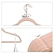 SONGMICS Kleiderbügel Samt, 20er Set, Jackenbügel, 41,5 cm breit, Anzugbügel, dünn, gut belastbar, um 360° drehbarer Haken, für Mäntel, Hemden und Anzüge, Rosa-Roségold CRF026P01