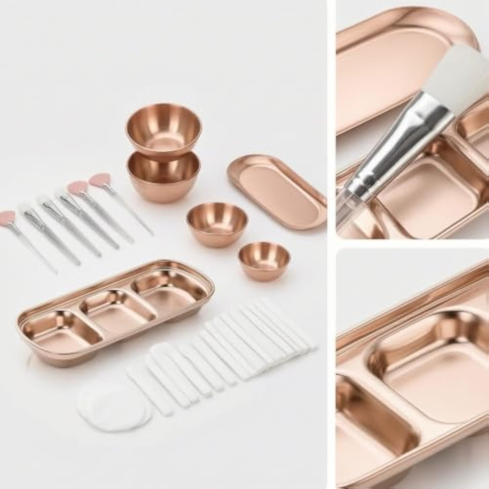 23 Pieces Stainless Steel Facial Mask Care Kit