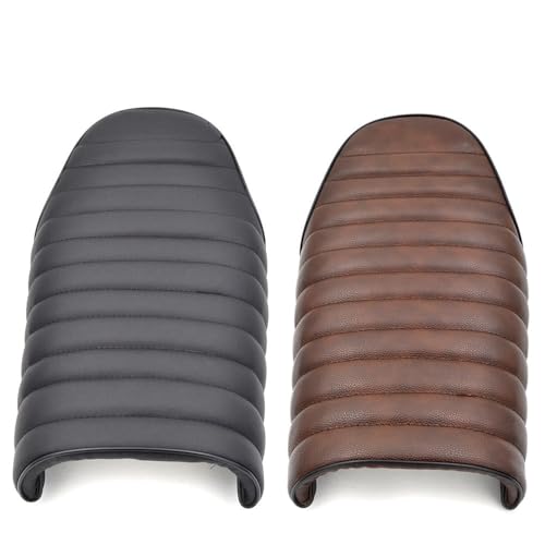Sillín Vintage para motocicleta Honda CL asiento bicolor para rutas de carretera 2