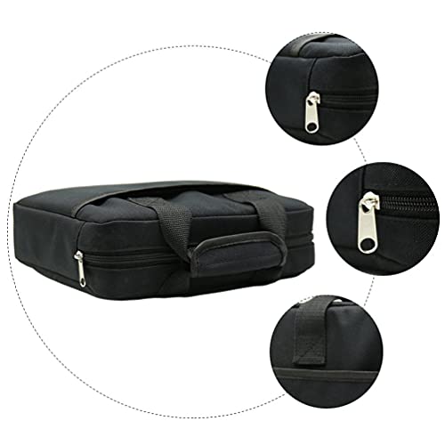 Generic Hard Shell Gitaar Effectoren Storage Case Waterdichte Opslag Bang Organizer Oxford Pounches Houder Zwart - Image 6