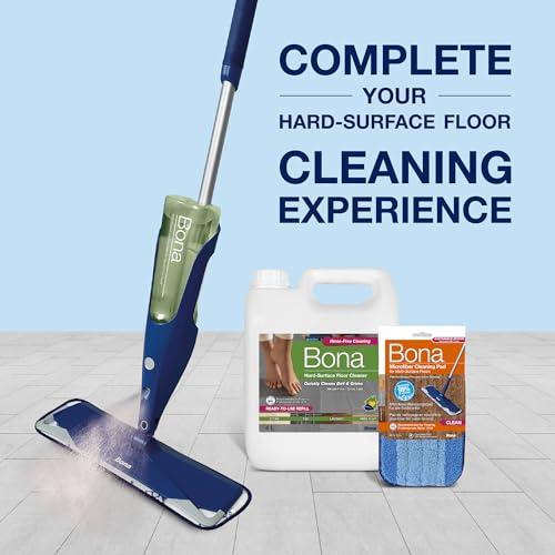 Bona Hard-Surface Floor Cleaner Liquid - for Stone, Tile, Laminate, LVT, Marble - 4 Litre Refill - Image 9