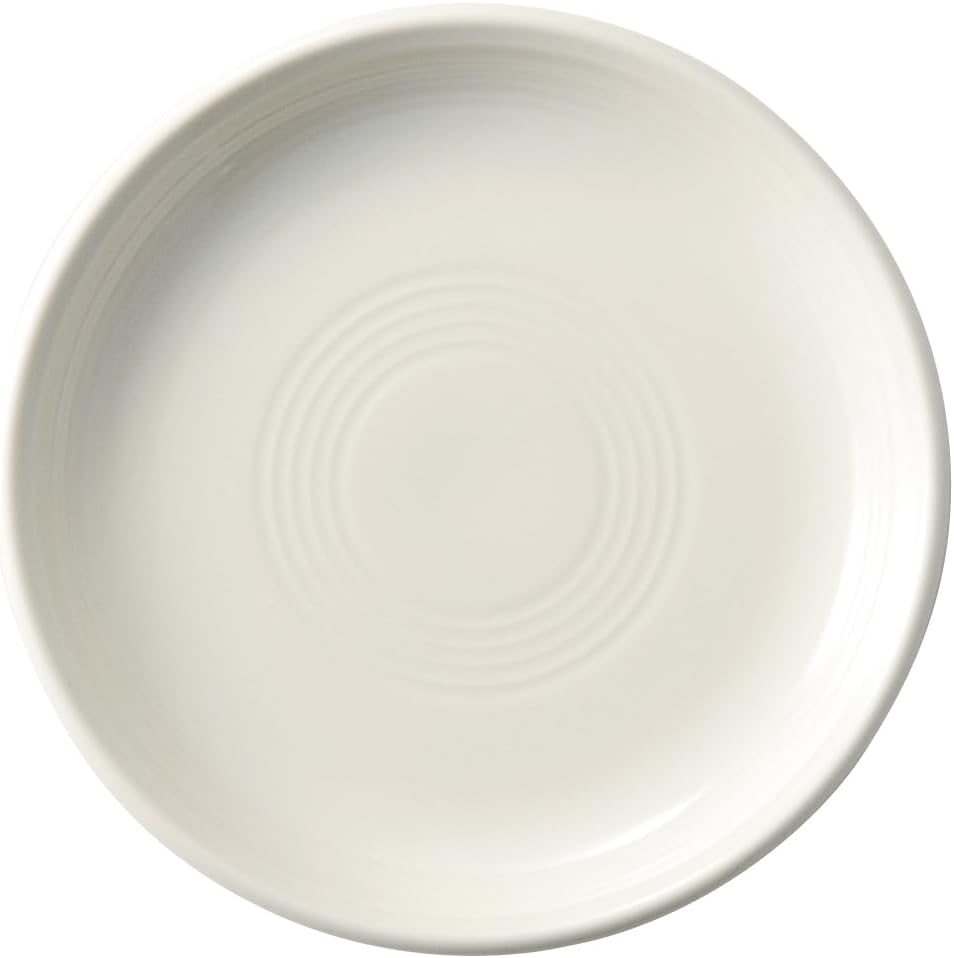 Koyo Pottery 12620007 Orbit Classic Ivory, 6.9 inches (17.5 cm), Bread Dish, Dishwasher Safe, Made in Japan
