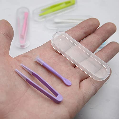 Outil pour lentilles de contact, outil de voyage portable pour lentilles de contact, outil de retrait et d'insertion, pince à lentilles de contact, ventouse, multicolore, Portable sp02 - Image 7