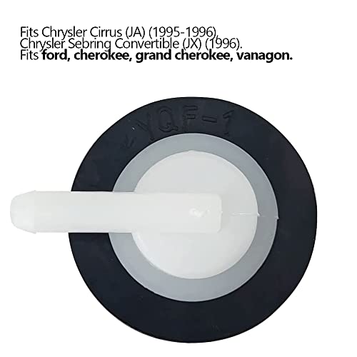 Fuel Tank Vent Valve & Grommet Kit, Fuel Vapor Gas Tanks Not Leaks Seal For Ford, Jeep Wrangler Yj Xj Mj Zj, Grand Cherokee, Dodge Ram Van, Vanagon, Chrysler Cirrus, Replaces 5360058 911-060 52018823 #TOP2