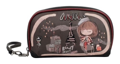 Anekke Porte-Monnaie Mademoiselle RFID Pouch Sac à Poignet Multicolore