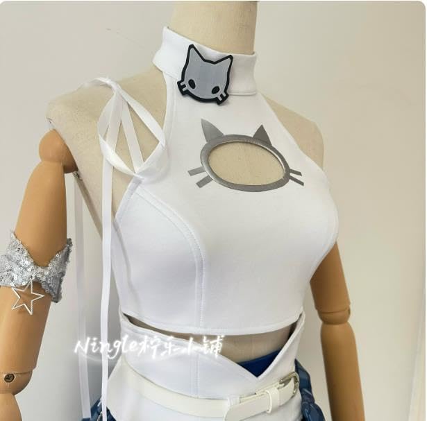 Amazon.co.jp: 勝利の女神 新SSRニケ「ミント」コスプレ衣装 (ウィッグ