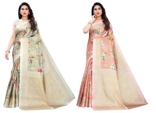 Sari indien en soie voyagez au cœur des traditions avec ce lot de 2 tenues uniques