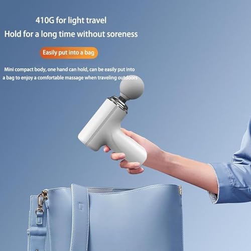 Image of High Performance Electric Massage Gun for Deep Muscle Stimulation | Portable Body Massager for Sports Recovery and Pain Management