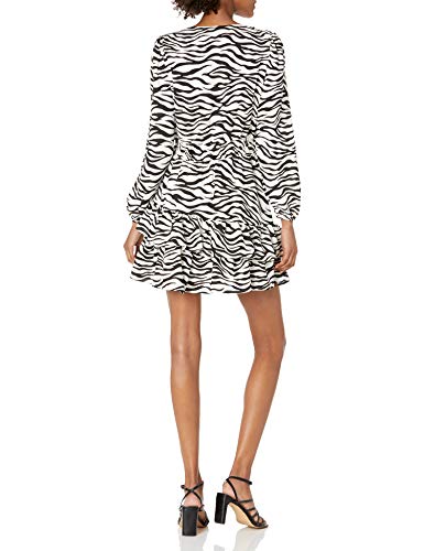 Bcbgeneration Womens Smocked Ruffle Mini Cocktail Dress, Multi, X-Small Us #TOP1