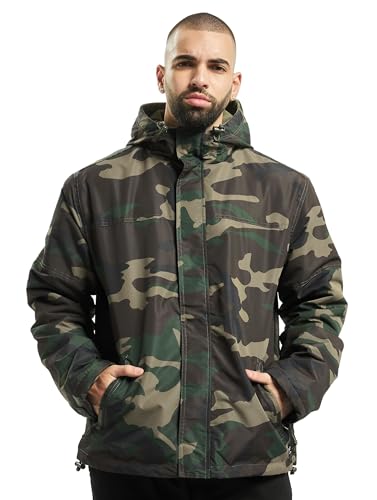 Brandit Frontzip Windbreaker, Farbe: woodland, Größe: XL