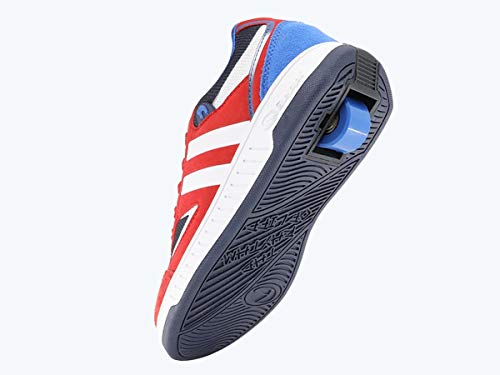 Beppi Roller Sneakers for Girls & Boys –Skate Shoes with Wheels Red, Size 132