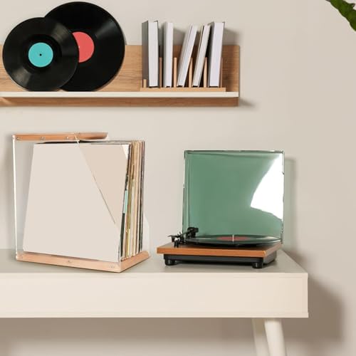 Contenedor acrílico transparente para evitar desorden de cuadernos 7