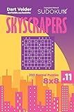 Sudoku Skyscrapers - 200 Normal Puzzles 8x8 (Volume 11)