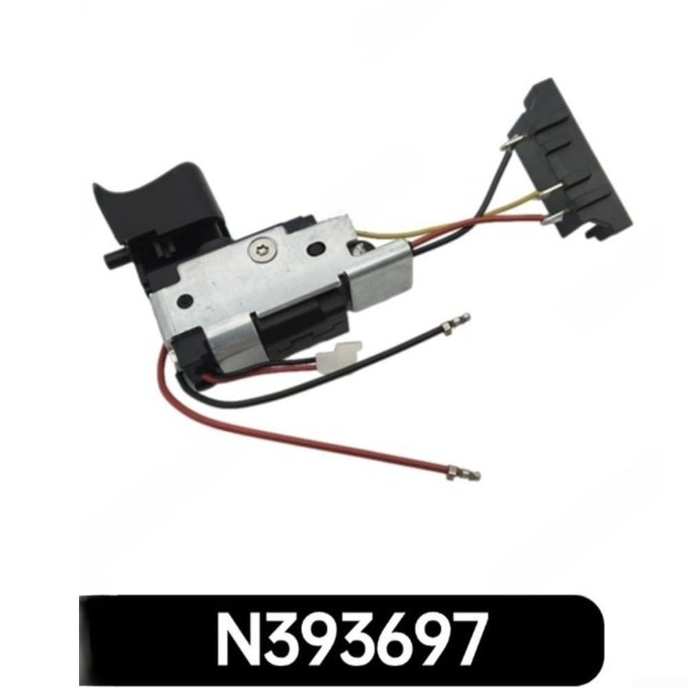 Elektronikschalter N393970 Schwarz Kunststoff Reparaturteil