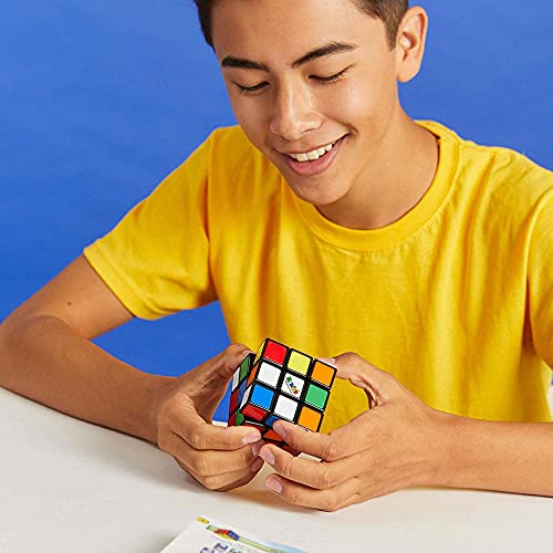 Rubik's Rompecabezas Original de 3 x 3 a Juego, Cubo clásico para Resolver Problemas en Embalaje ecológico, Individual, Eco 3x3 (Spin Master 6063336)