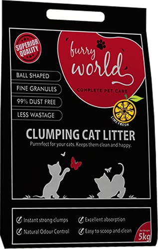 Furry World - Lime Fresh Fragrance Clumping Cat Litter