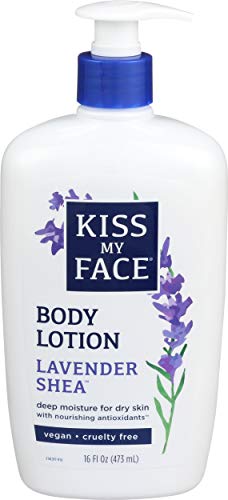 Kiss My Face Moisturizer Lavender & Shea Butter 16 oz